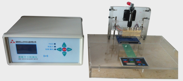 Performance tester of manual membrane switch