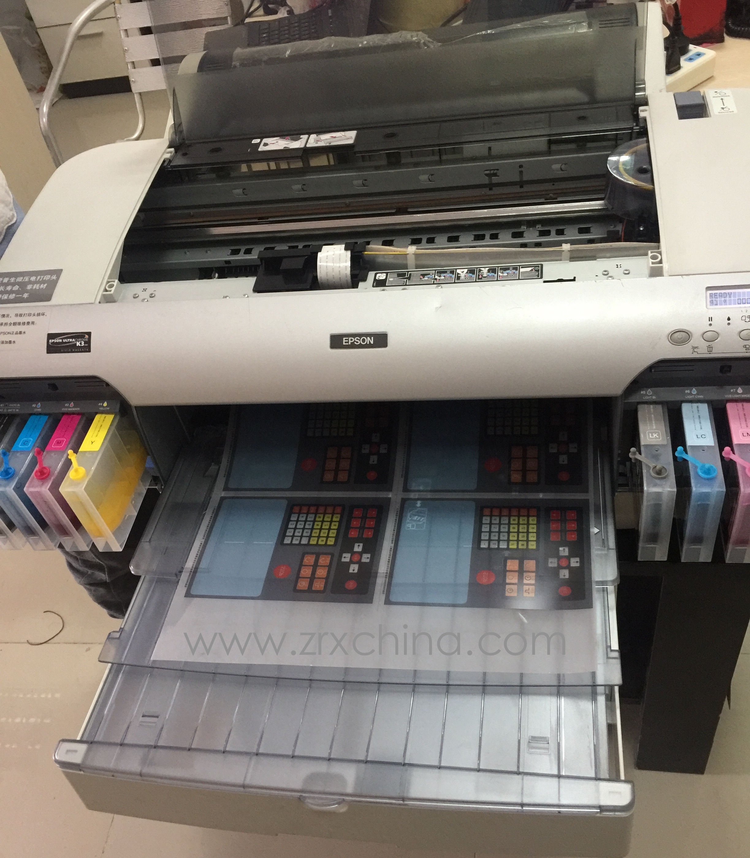 450uv flat panel printer